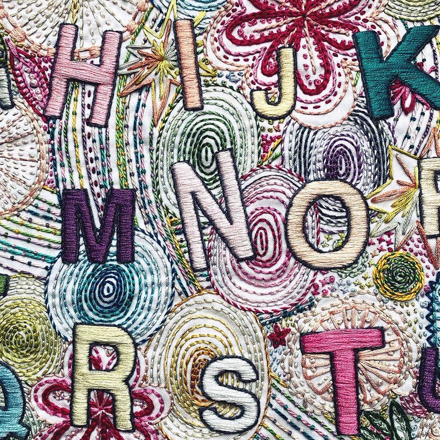 ABC Max Hand Embroidery Sampler