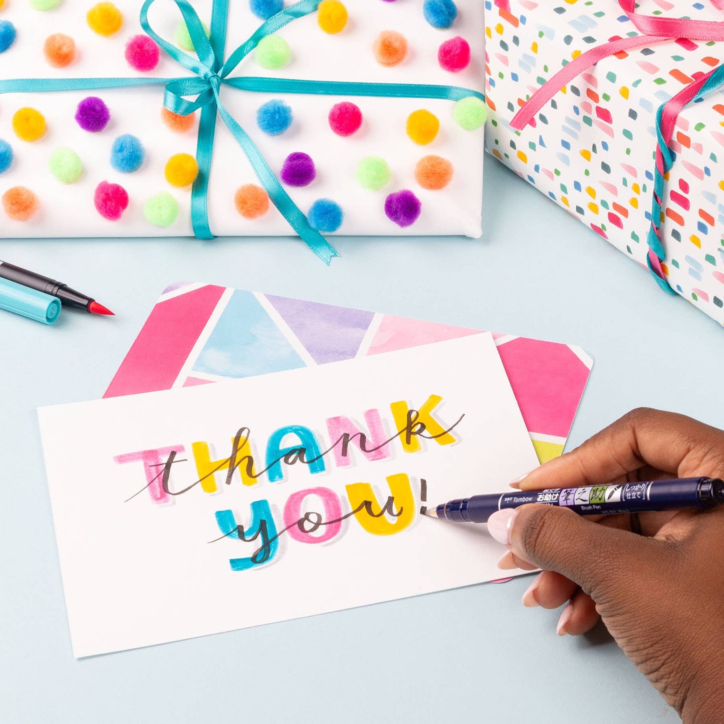 Lettering in Color Set