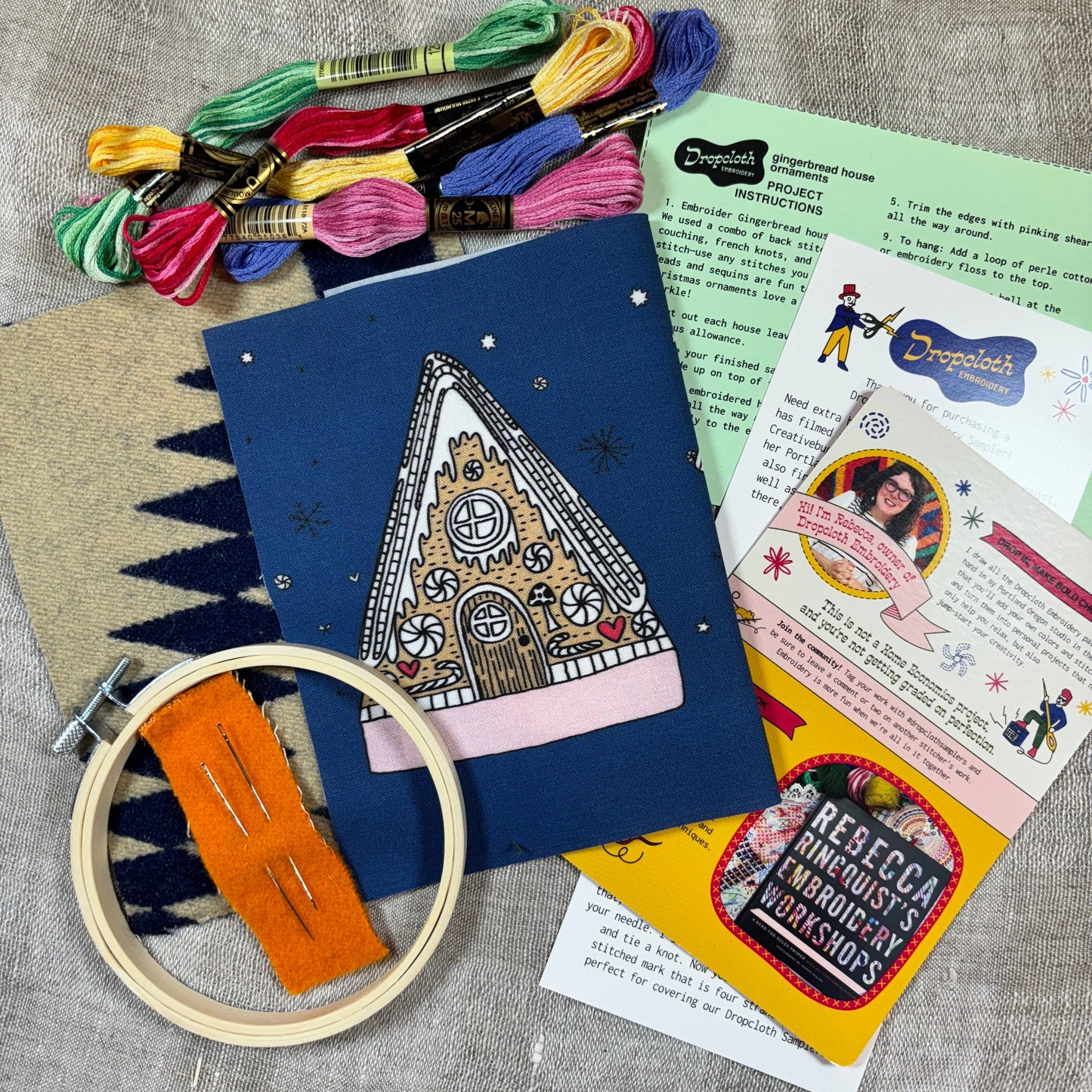 Gingerbread House Ornament Kit