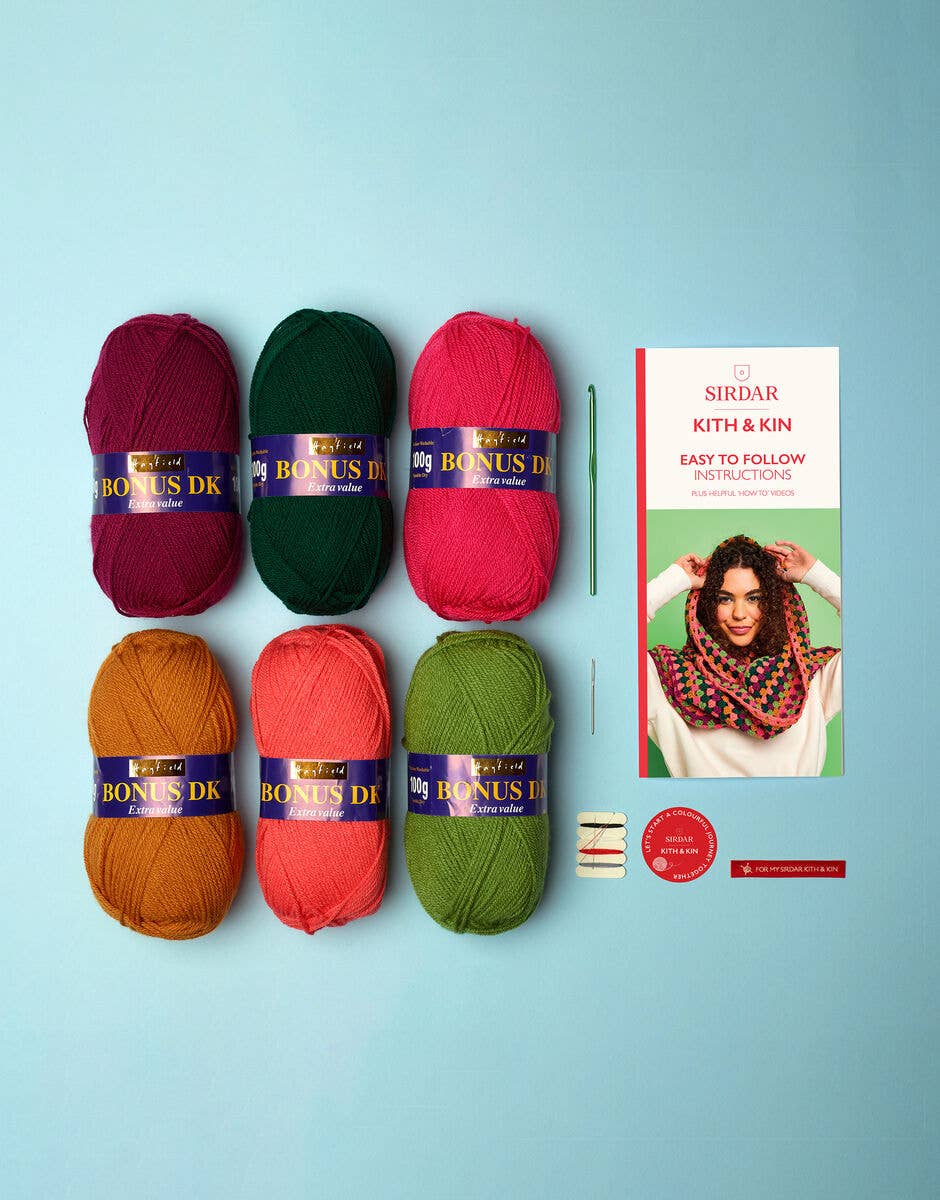 Sirdar Supersize Cowl Crochet Kit