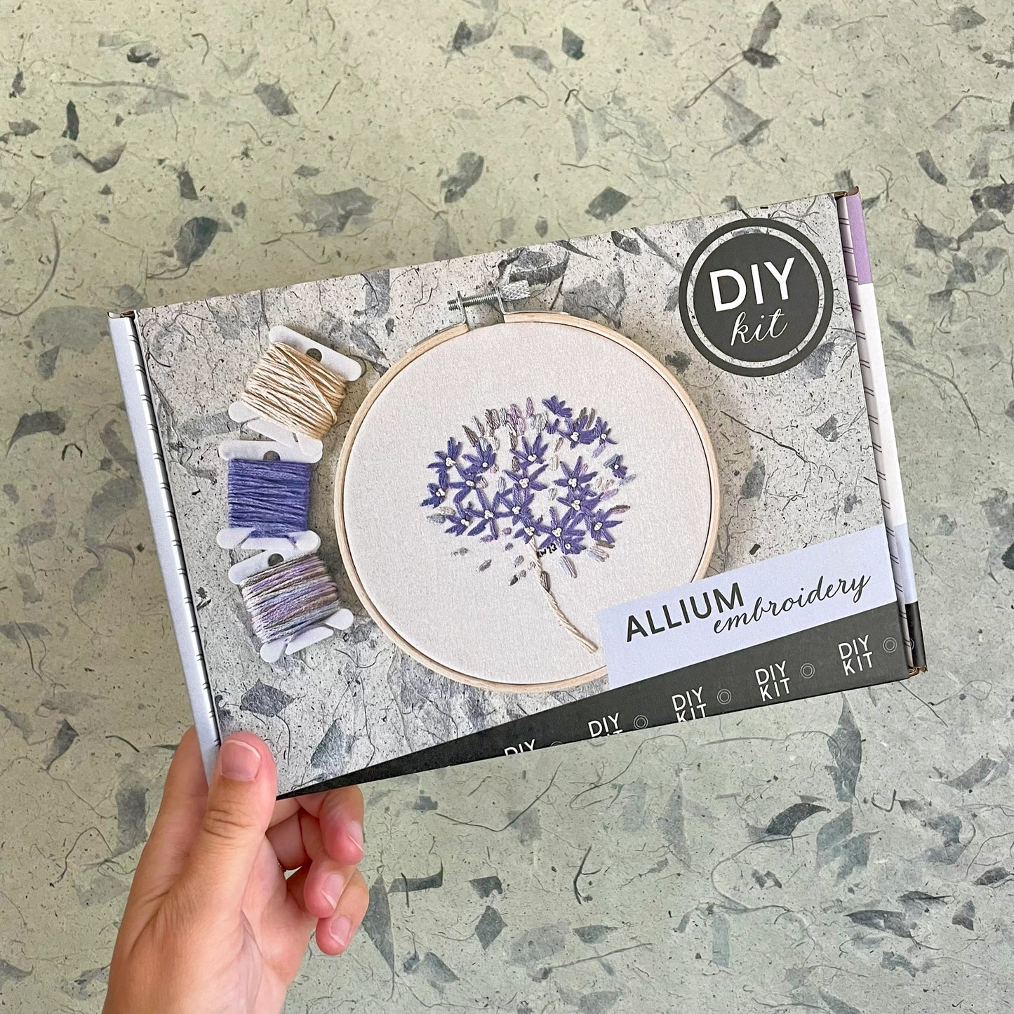 Allium Embroidery Kit