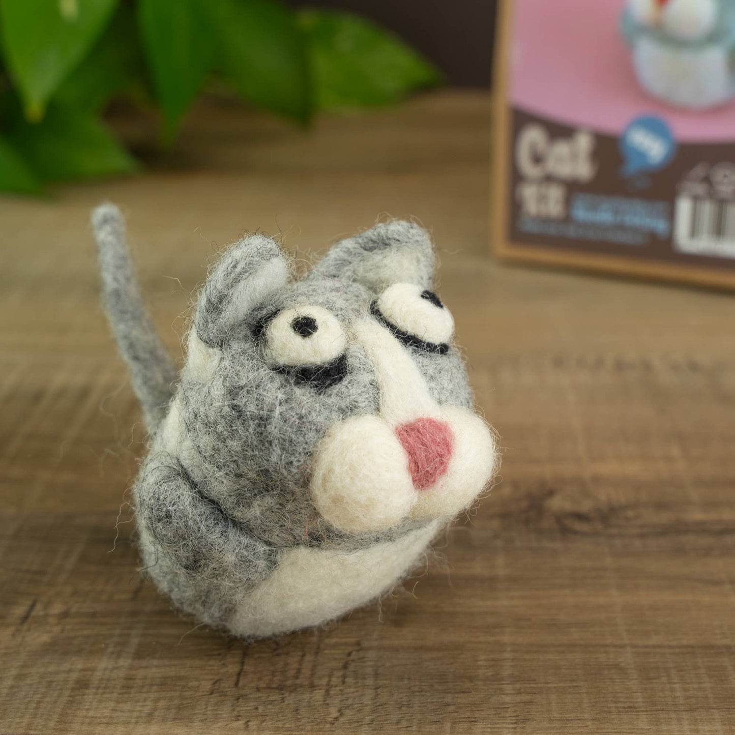 DIY Needle Felting Kit - Cat