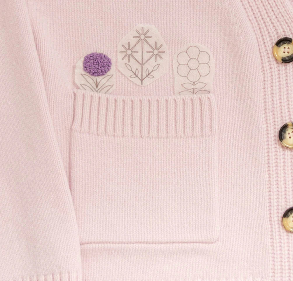 Scandi Flowers Stick & Stitch Embroidery Pattern