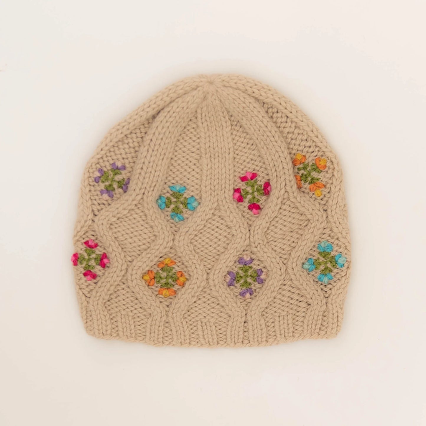 Scandi Flowers Stick & Stitch Embroidery Pattern