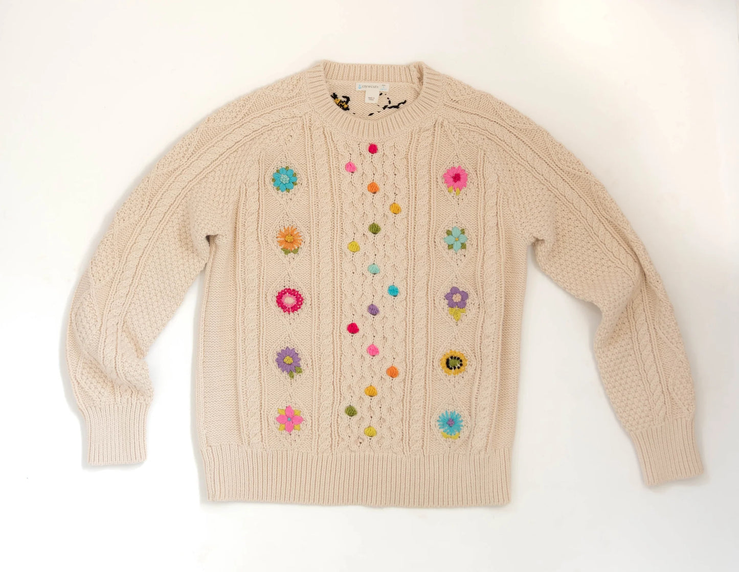 Scandi Flowers Stick & Stitch Embroidery Pattern