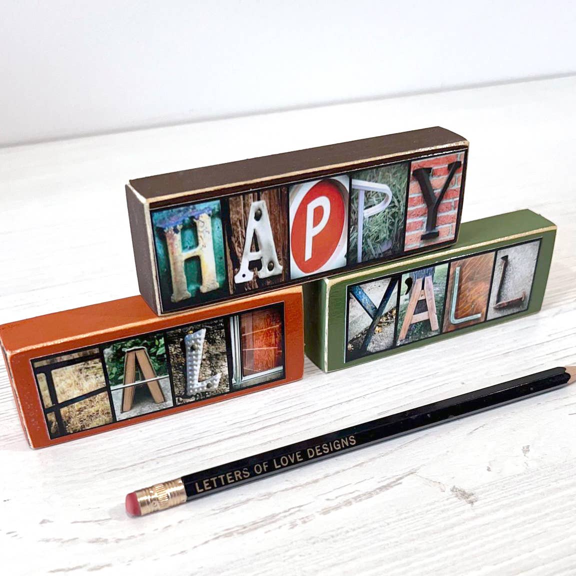 Happy Fall Y'all Wood Fall Decor
