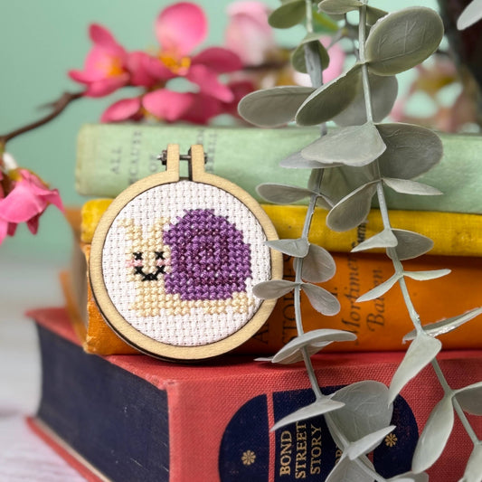 'Let's Shellebrate!' Mini Matchbox Cross Stitch Kit