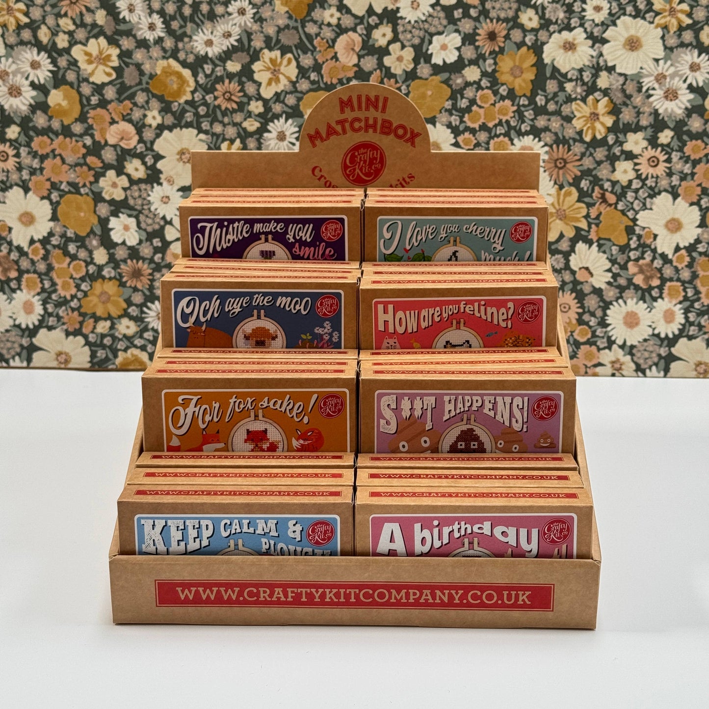 'Bee Yourself!' Mini Matchbox Cross Stitch Kit