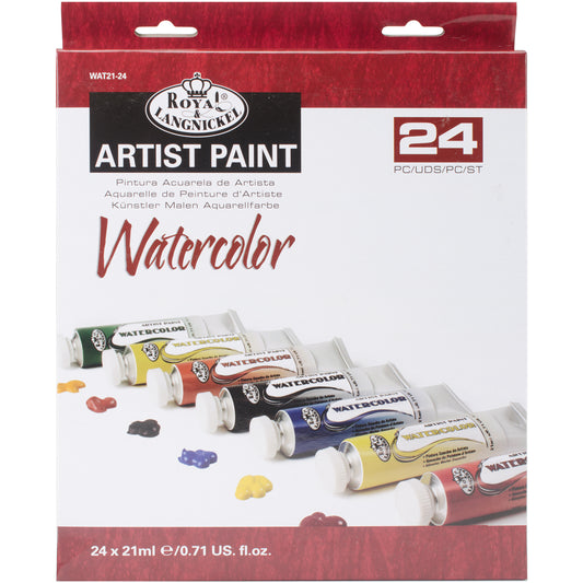 Royal &amp; Langnickel(R) Watercolor Paints 21ml 24/Pkg
