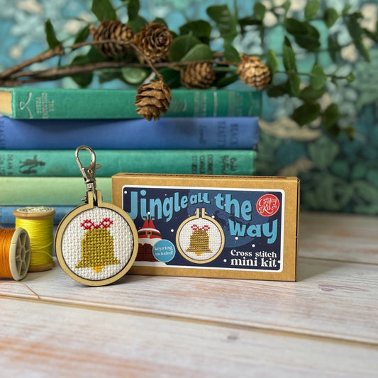 Bell Mini Matchbox Christmas Cross Stitch Kit