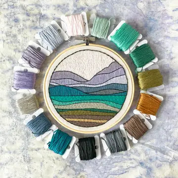 Landscape Embroidery Kit