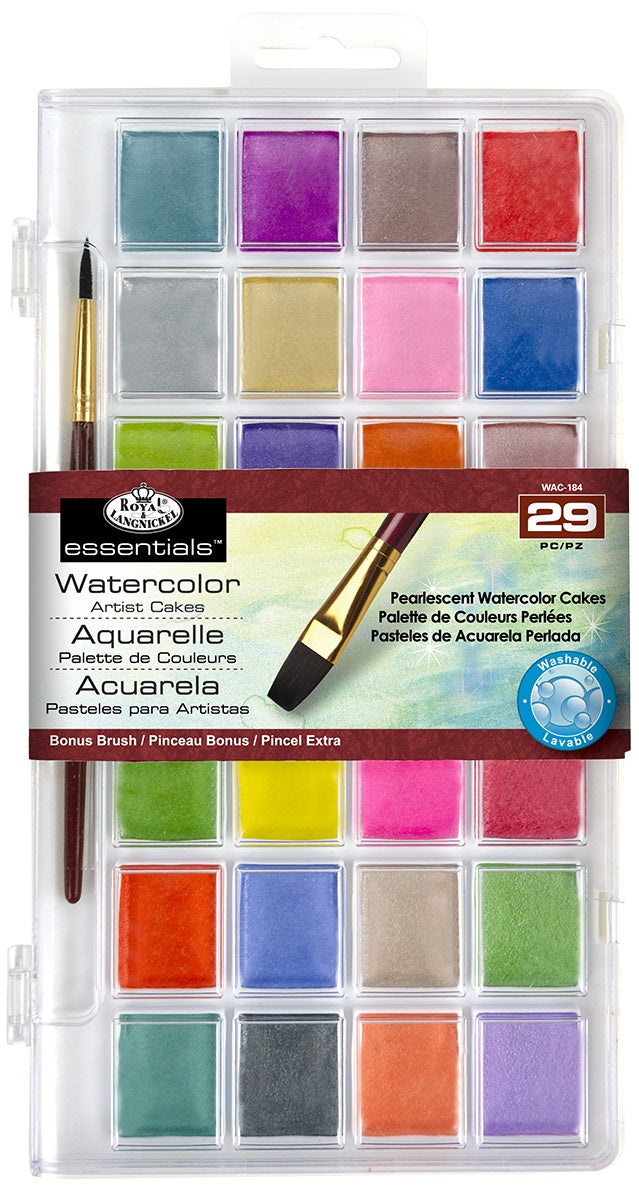 Royal & Langnickel(R) Pearlescent Watercolor Cakes