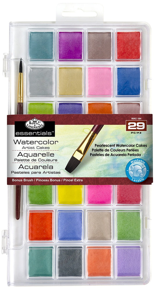 Royal & Langnickel(R) Pearlescent Watercolor Cakes
