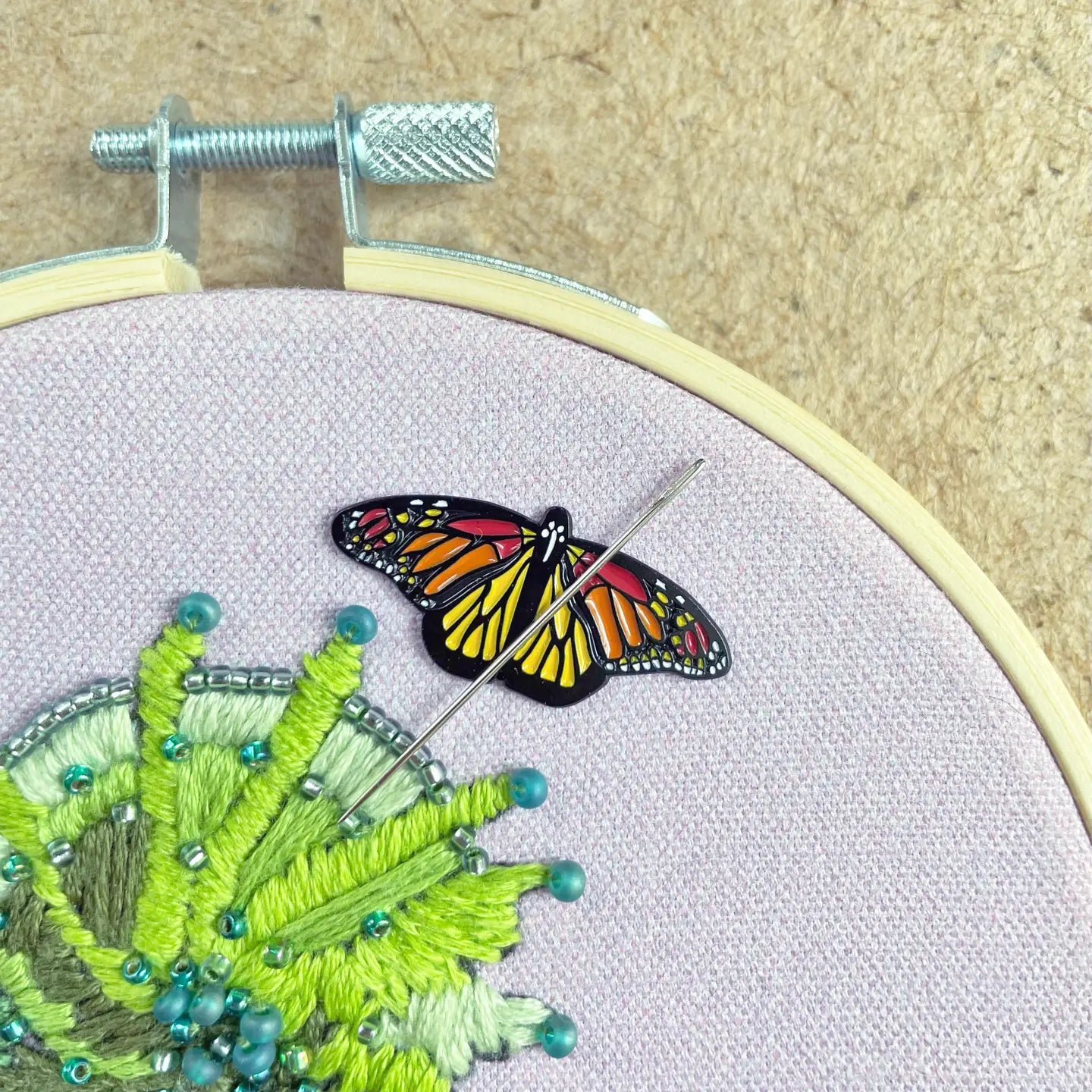 Monarch Butterfly Needle Minder