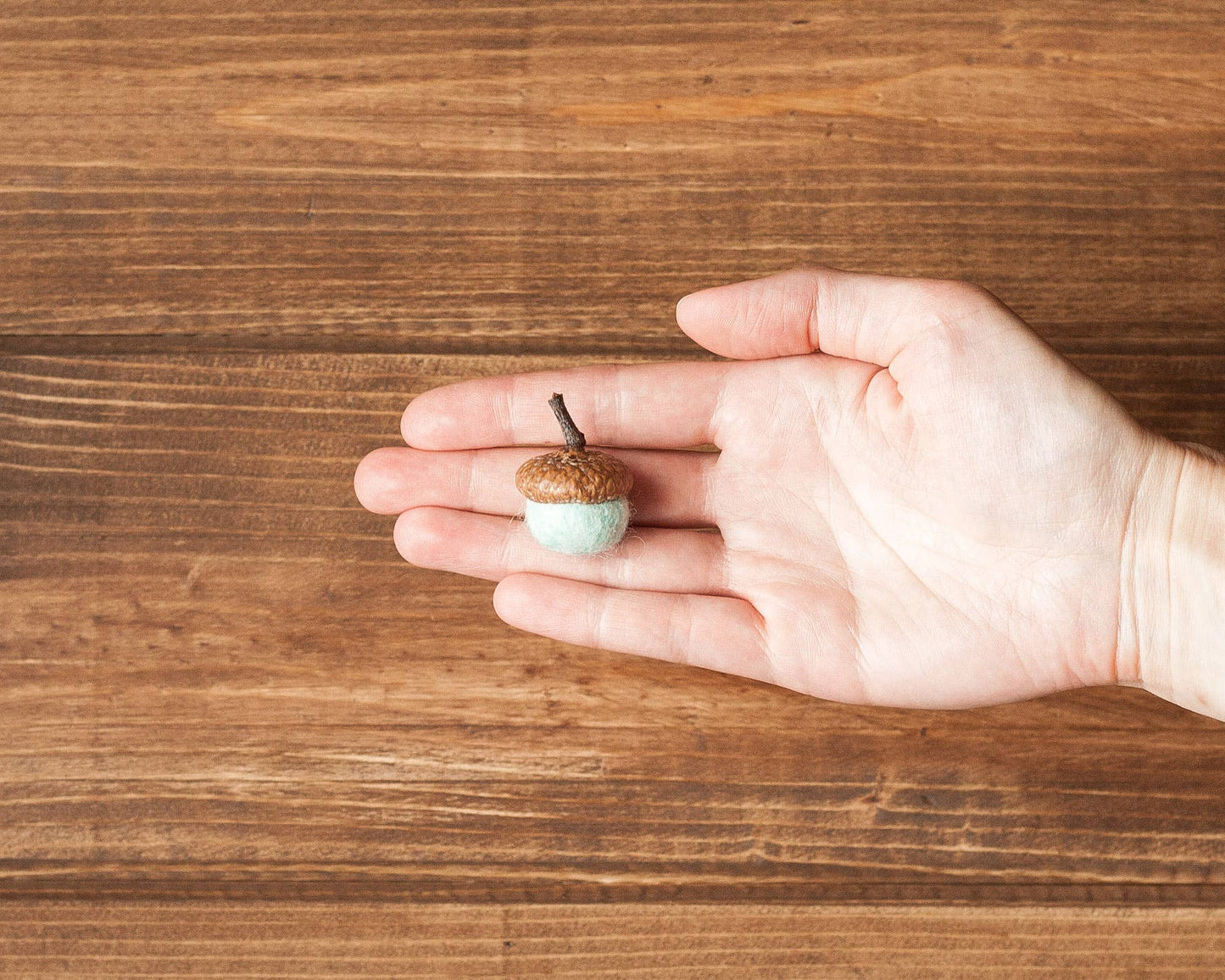 Felted Acorn Kit - Wet Felting