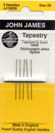 John James Tapestry Needles size 28