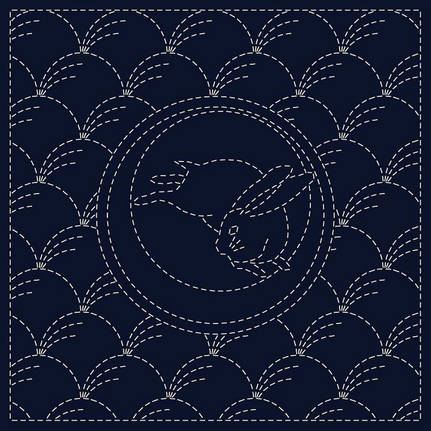 Sashiko Cloth Rabbits