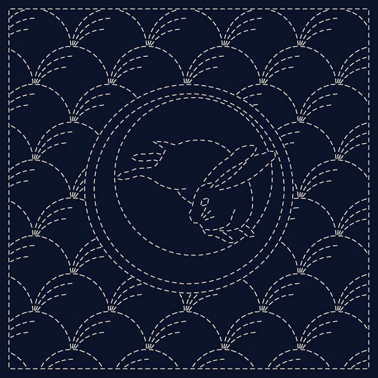 Sashiko Cloth Rabbits