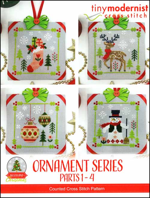 Woodland Christmas Ornament Series 1-4