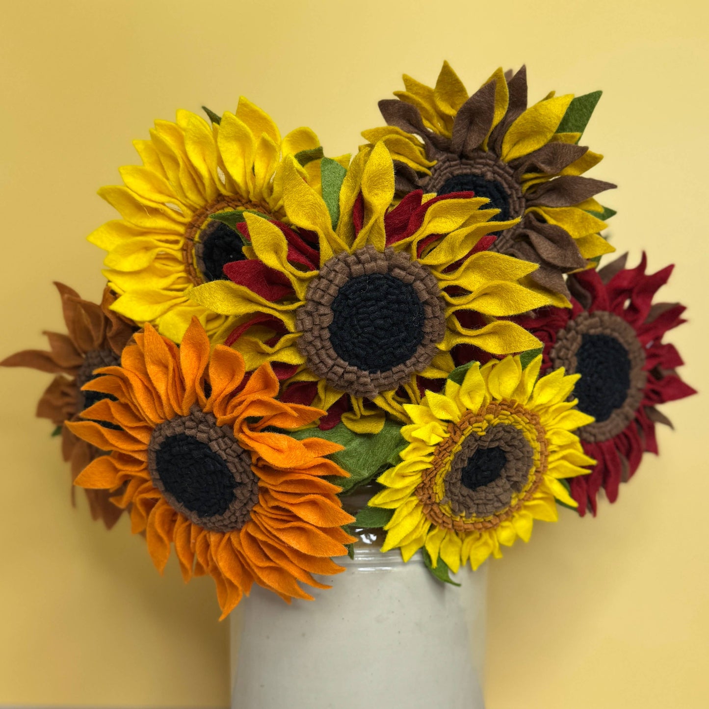 Van Gogh's Felt Sunflowers Kit